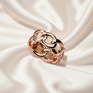 DW Daniel Wellington/Chain Ring/Chain Ring Rose Gold Steel
