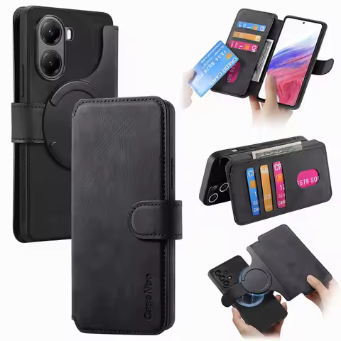 For Xiaomi Poco F8 Ultra 5G 2In1 Detachable Leather Wallet Case for Poco M8 F8 X7 F7 M7 Pro Luxury C
