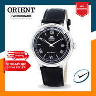 [CreationWatches] Orient 2nd Generation Bambino Version 3 Classic Automatic Men's Black Leather Strap Watch FAC0000AB0