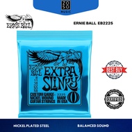 ERNIE BALL EB2225 EXTRA SLINKY NICKEL WOUND ELECTRIC GUITAR STRING 008-038/ZOSO MUSIC SABAH