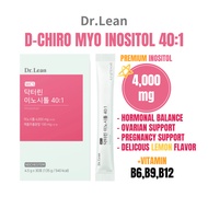 Dr.Lean D-Chiro Myo Inositol 40:1 4000mg 4.5g x 30sticks - hormonal balance supplement, ovarian, pre