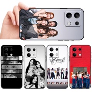 Soft black phone case for Redmi Turbo 4 Pro Note 14 Pro Plus 5G LE SSERAFIM casing Anti fall protect