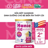 Sữa bột Nutricare Hanie Kid 2+ cho trẻ biếng ăn suy dinh dưỡng (850g)
