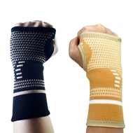 Popular 1pc Copper Professional Wristband Sports Safety Compression Gloves Wrist Guard Arthritis Bra
