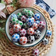 [Love Snacks] Haha Ball Single Chocolate Football 77 Ancient Flavor Orange Shop Candy Christmas Gift