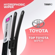 [TOP TOYOTA WIPER] Trapo Hydrophobic Silent Wiper Pengelap Cermin Kereta Water Repelling Coating (1 