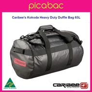 [Australia Imported] Caribee Kokoda 65L Travel Bag - Heavy Duty Waterproof Duffle Bag Sport Travel B