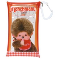 Monchhichi - Monchhichi 透明多用途套 小物袋 (附行山扣，可做鎖匙包、卡套、散銀包)【Monchhichi Kun】(平行進口)