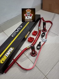 (PAKET PROMO)STANG FATBAR PROTAPER FULL SET KOMPLIT UNIVERSAL KLX VIXION CRF RED SERIES STANG FATBAR