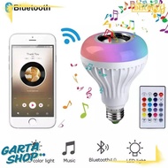 Wireless Bluetooth Speaker LED Light RGBW E27 12W RGBW E27 Smart LED Music Light Bulb