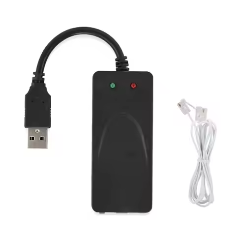 YOC-Fax Modem, USB2.0 56K External Modem Driver,Plug And Play USB Modem,Standard And Expanded At Ins