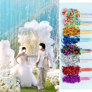 Silver Wedding Ceremony Meteor Shower Ribbon Wedding Wedding Ceremony Flower Wedding Ceremony Flower