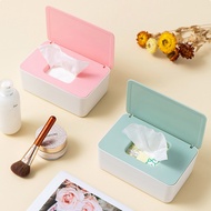 Tissue Box Storage Face Mask Wet Wipes Gloves Box Sealed Keeper Dust-proof With Lid Kotak Tisu Sarun