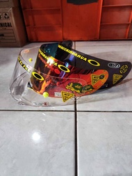KACA FLAT VISOR HELM KYT R10 KYT RC7 KYT K2R KYT K2 RIDER