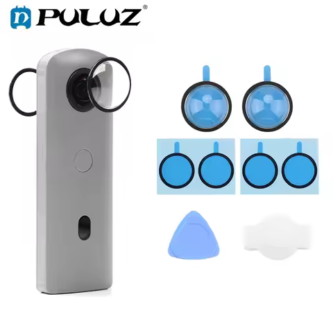PULUZ Lens Guard PC Protector For RICOH Theta SC2/S/V 360 Accessory Lens Protection Cover For Tesla 