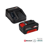 Einhell_Official ชุดแบตเตอรี่พร้อมเครื่องชาร์จ 4.0 Ah Power X-Change Starter Kit