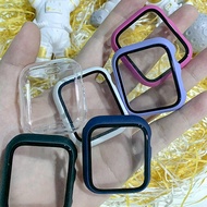 New Model... Apple Watch Case with Tempered Glass 2 in 1 Design Full Coverage Screen Protector for iWatch Series 5/4/3/2/1