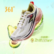 [10KM+] 361 Degrees Flame 2.5ET รองเท้ากีฬาชาย  เปลวไฟ รองเท้าวิ่งมาราธอนมืออาชีพรองเท้าทดสอบทางกายภ