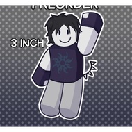 Two Time Double-Sided Keychain - Forsaken - Roblox