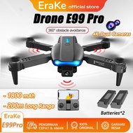 TERLARIS DRONE E99 PRO 4K DUAL CAMERA DRONE KAMERA JARAK JAUH DRONE