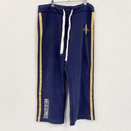 Abercrombie & Fitch 運動褲/針織褲，海軍藍，L 碼，古著