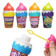 Ice Cream Bubble Wand Bubble Bottle Cute Bubble Water Baby Summer Outdoor Bubble Summer Water Fight 