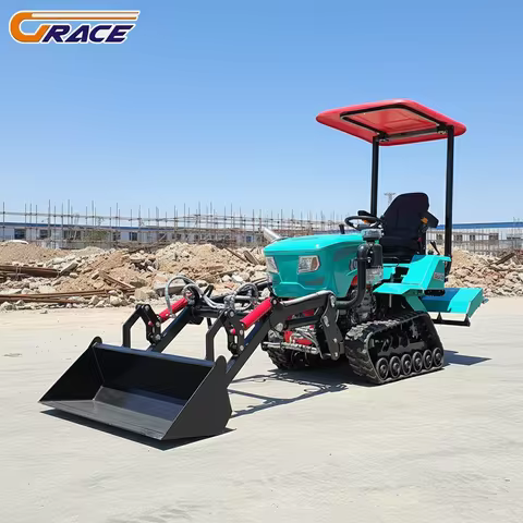 Customize Farm Tractor With Harrow High Torque Agricultural Tractor Direct Supply