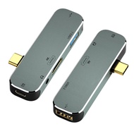 Multifunctional Five-in-One Docking Station Type-C to HDMI HD Converter USB3.0/2.0 HUB HUB with 3.5m