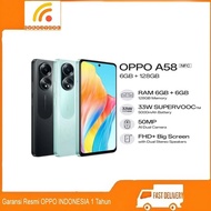 OPPO A58 NFC Ram 6/128GB Garansi Resmi OPPO INDONESIA 19F3B2024 perka