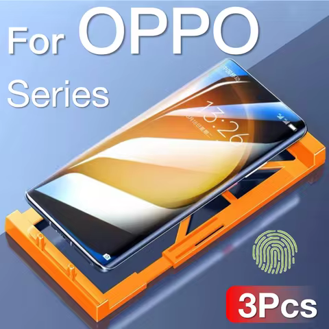 3Pcs For OPPO Find X8 X7 Ultra X6 X5 X3 X2 Reno 12 11 10 9 6 5 4 3 Pro Plus Screen Protector Protect