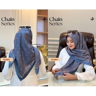 JOURNEY SCARVES CHAIN SERIES JOURNEY SCARVES/ - Chain Series Journey Scarves Square Hijab Latest Jou