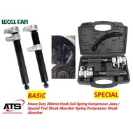 Heavy Duty 280mm Hook Coil Spring Compressor Jaws / Special Tool Shock Absorber Spring Compressor Sh