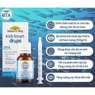 DHA Drops Nature's Way Kids: Supplementing DHA and EPA to support children's brain and eye developme