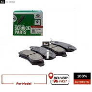 04465-BZ230 Perodua Disc Brake Pad Front For Myvi D20N 2017Y