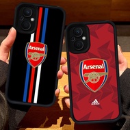 S130 A-Arsenal-FC Casing for OPPO Reno 7 8 7Z Find X5 Lite 8Z 5G black