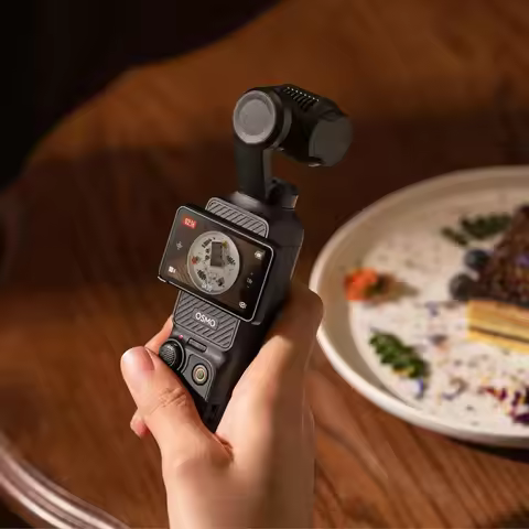 Osmo Pocket 3 Vlogging Camera 1-Inch CMOS &4K/120fps 3-Axis Gimbal Mechanical Stabilization