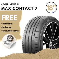 Continental MaxContact 7 MC7 18 inch [Free Installation & Balancing] Tire Tyre Tayar