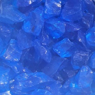 JustResin Cobalt Blue Cobalt Blue 250g Glass Fragments Art Glass Particles