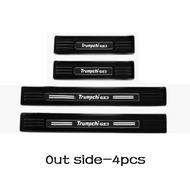 บอร์ดวิ่งสำหรับ GAC GS3 Emzoom 2023 2024 2025สแตนเลสขอบชายบันได