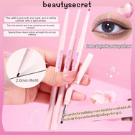 24h Shipping Minshzee Double-headed Eyeliner Gel Pen Waterproof Non-smudge Cosmetics Natural Smooth 