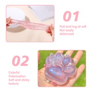 Keychild Cat Paw Squishy Not Easy To Break Toy Cat Paw Pinch Toy Portable Decompression Toy