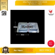 Plastic Mica Size 6AA FOOD GRADE (Per 10pcs) - Size 10.5cm x 10cm