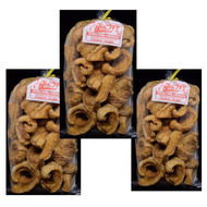 Bikoys Pork Chicharon,Pork Backfat,Purong Laman,Bagnet,Chicharong Baboy,plain,3pcs,approximately 310