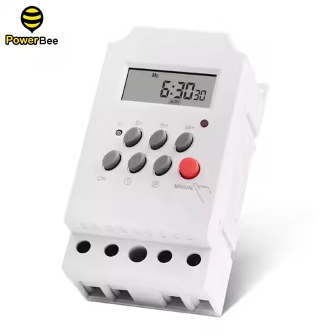 28 ON/OFF Setting Groups Timer Switch KG316T-II 12V 24V 110V 220V Weekly Programmable 24h Time Relay