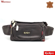 New Arrivals Kickers Premium Leather Pouch Bag ( KIC-W 88438 )