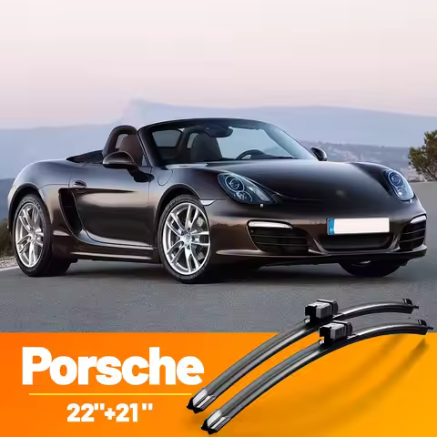 For Porsche 718 Cayman Boxster 911 Boxsrer 991 992 982 981 Front Windshield Wiper 22"+21" Blades Win
