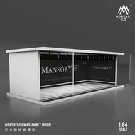 MOREART 1/64 DIORAMA GARAGE MANSORY