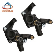 2PCS 7M5G-8K556-AC Cooling System Thermostat Housing for  Fiesta Focus 2012-2016