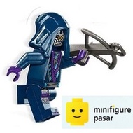 njo0854 Lego Ninjago Dragons Rising Season 2 71805 71801 71815 - Wolf Mask Guard Minifigure - New