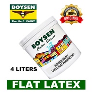 BOYSEN PERMACOAT LATEX FLAT GALLON SIZE